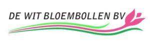 De wit bloembollen logo